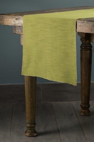 Shantung Fern table runner